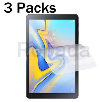  3 Paket yumuşak PET ekran koruyucu Samsung galaxy tab için Bir 10.5 SM-T590 SM-T595 koruyucu tablet filmi
