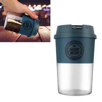  300ml Seyahat Kupa Açık Eğlence için Taşınabilir Kahve Fincanı Anti-Haşlanma Sızdırmaz Çay süt kupası