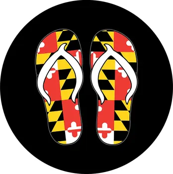 LASTİK KAPAK MERKEZİ Maryland Flip Flop Yedek Lastik Kılıfı (255/70R18 için Herhangi Bir Marka/modele Özel Boyut