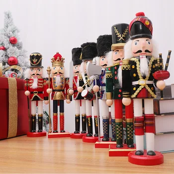 Navidad Süsler Fındıkkıran Kukla Kral Asker doğum günü hediyesi noel hediyesi Bebek Dekorasyon Ev Mobilya Sahne Ev Dekor