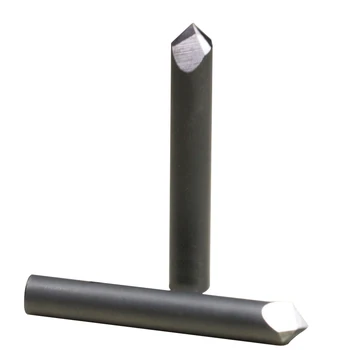  1 ADET CNC Taş Malzeme Oyma Kesme Bıçağı 70 derece 0.3 mm İpucu 45mm Uzunluk elmas kesim Araçları Dikdörtgen Yazı Bıçak