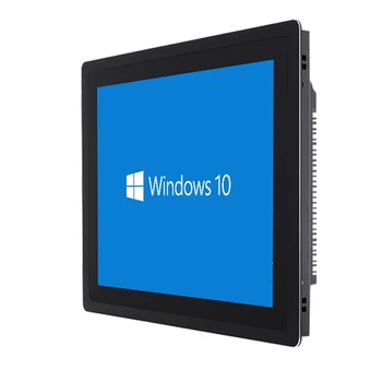  10.4 İnç Mini Tablet Bilgisayar Gömülü Endüstriyel All-in-One PC Kapasitif Dokunmatik Ekran ile Dahili WiFi Celeron J1800 Win10