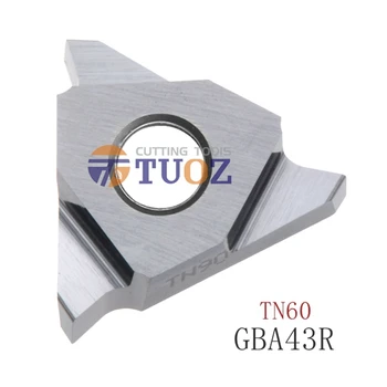  100 % Orijinal GBA43R150-020 TN90 Metal Seramik GBA 43R 150 1.5 mm 150-020 CNC torna Kesici Sığ Kanal Açma Planya Bıçağı