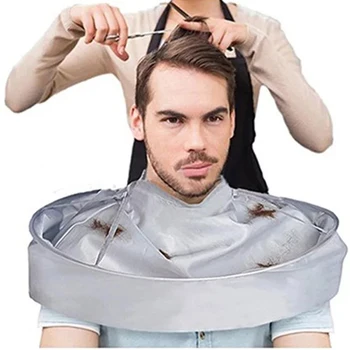  2021 ve Katlanabilir Salon Saç Kesme Pelerin Pelerin Saç Kesimi Eşarp Su Geçirmez Perma Saç Kesme Kırpma Kapak Şemsiye Saç Kesimi Aracı