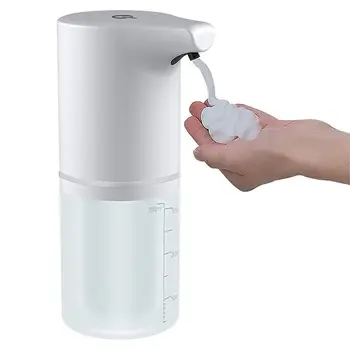  350ml Fotoselli Otomatik Sabunluk Usb Şarj Edilebilir El Dezenfektanı Şişesi Mutfak Banyo Aksesuarları