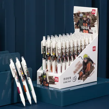  36 adet/grup Yaratıcı Ninja Mekanik Kurşun Kalem Sevimli 0.5 mm Otomatik çocuk İçin kalem Okul Ofis Tedarik Promosyon hediyeler