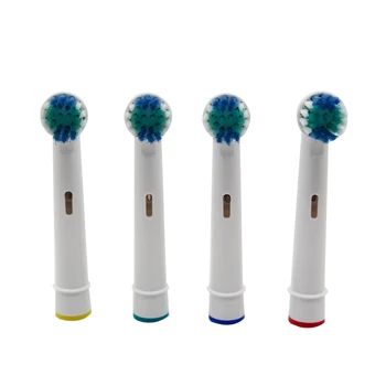  4x Yedek Fırça Başkanları Elektrikli Diş Fırçası İçin Fit Advance Güç / Pro Sağlık / Triumph / 3D Excel / Canlılık Hassas Temizlik