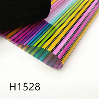  A4 20 * 33 CM karikatür hattı Şeffaf UV temizle baskı pvc kumaş DIY aksesuarları için H1528