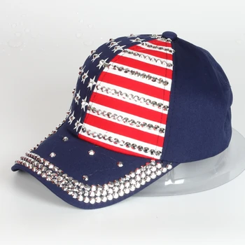  Amerikan Bayrağı Beyzbol şapkası Taklidi Yıldız Denim Şapka Snapback Hop düz Şapka