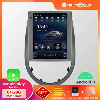  Araba Android 10 Radyo Çalar Kia Soul 2010-2013 İçin Multimedya Video GPS Navigasyon Tesla Tarzı Dikey Ekran HİÇBİR DVD IPS