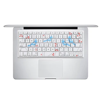  Bahar Şarkı Kuşlar Dizüstü Silikon Klavye Cilt Kapak Koruyucu için Laptop Klavye 13 