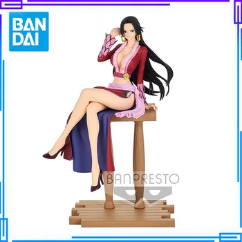  Bandai Orijinal Banpresto Tek Parça model seti Grandline Boa Hancock Anime Figürü Siyah Cuma Satış noel hediyesi Koleksiyonu
