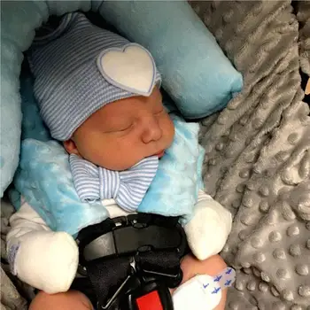  Bebek Araba Koltuğu Yastık Koruyucu Seyahat Baş Boyun Desteği Yastıklar Yenidoğan Çocuk Kafalık Koruma Yastık Uyku