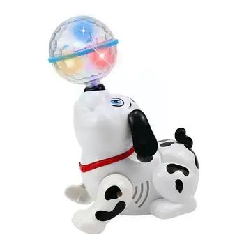  Bebek oyuncakları Elektrikli Dans Köpek Sevimli Pet Robot Müzik Yanıp Sönen Yürüyüş Oyuncaklar Çocuk Doğum Günü Hediyeleri Çocuklar İçin Erken Eğitim O4n1