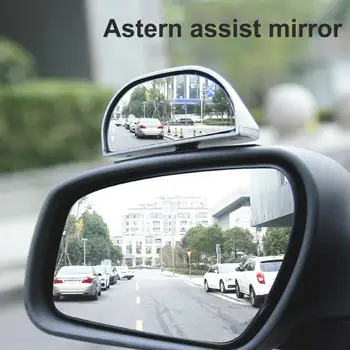  Büyük Araba dikiz aynası ABS Araba Yan dikiz aynası Kör Nokta Aynası Katı İnşaat Dayanıklı Kör Nokta Aynası Kamyon için