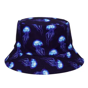  COKK Kova Şapka Kadın Erkek Unisex Çift Taraflı yazlık şapkalar Kadınlar Için Balıkçı Kap Hip Hop Bob Şapka Düz Kap Kadın Gorros Yeni