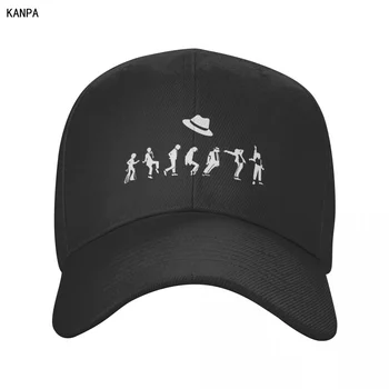  Dans Michael Erkekler Kadınlar Grafik beyzbol şapkası açık hava şapkası Nefes Genç Yaz Güneş Koruma Ayarlanabilir golf şapkaları Gorras
