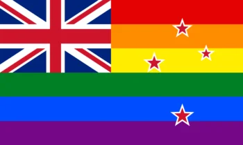  dekorasyon için 90 * 150cm Gay Pride Avustralya bayrağı