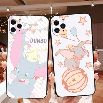  Disney Dumbo Uçan Fil Karikatür telefon kılıfı İçin Apple iPhone14 13 12 11 Pro Max Mini XR X XS 8 7 SE Artı Max 5G Kapak Fundas