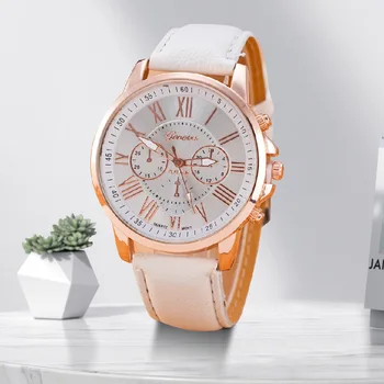  Double-Layer Letterlijke Eenvoudige Riem Horloge Mannen En Vrouwen Eenvoudige Mode Universele Quartz Horloge Zilveren Polsband