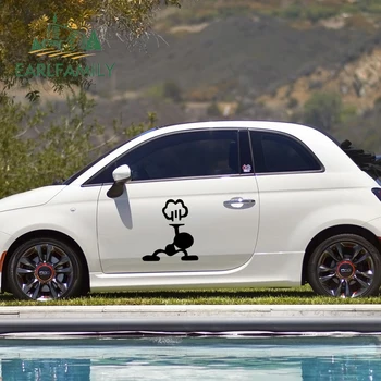 EARLFAMILY 58cm x 54.1 cm Oyun ve İzle Büyük Araba Sticker Kamyon Pencere Tampon Oto SUV Kapı Vinil Çıkartması JDM Araba Styling