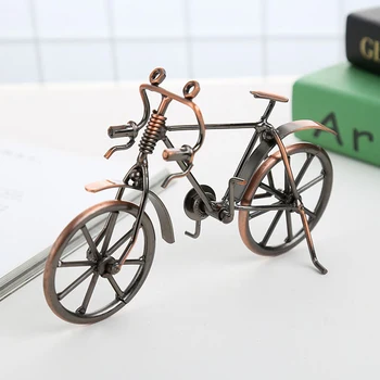 El yapımı Metal Bisiklet Bisiklet Modeli Oyuncak, Ekran, doğum günü hediyesi Dekorasyon