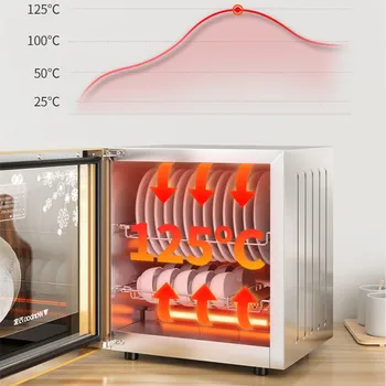  Ev Masaüstü Yüksek Sıcaklık Mutfak Sofra Masa Çubuklarını Dezenfeksiyon Kabine Ev Aletleri Çanak Sterilizatör