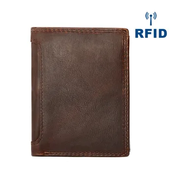  Hakiki deri cüzdan Moda Erkekler bozuk para cüzdanı Küçük kart tutucu Erkek Cüzdan Arkadaş için Para Çantası Rfid çanta