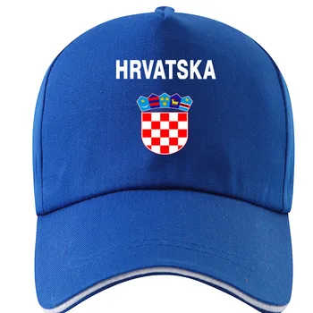  Hırvatistan Gençlik Dıy Ücretsiz Özel Ad Numarası Hrv Şapka ulusal bayrak Hırvat Ülke Hrvatska Baskı Fotoğraf Logosu beyzbol şapkası