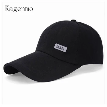  Kagenmo Yeni Gelmesi Yaz Rahatlatıcı beyzbol şapkası Erkek Kadın Yaz Güneş Koruyucu beyzbol şapkası Uzun Ağız Güneşlik
