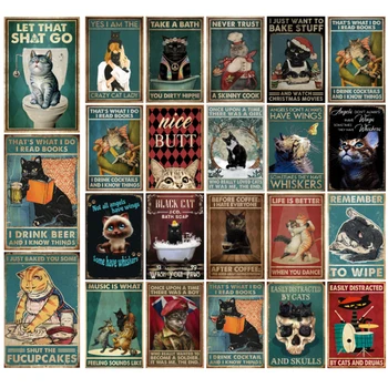  [Kelly66 ] Pet kedi Özel Metal ışaretleri Posteri dekor bar ev pub 20x30 CM DM-1-3