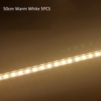  LED bar ışığı 12V Yüksek Parlaklık 20/30 / 50CM SMD 5630 LED sert şerit Enerji Tasarrufu LED Floresan Tüpler 1 adet / 5 adet / grup