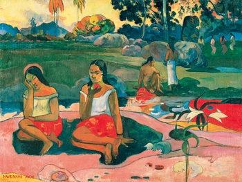  manzara tuval boyama manzara resim empresyonizm masterpiece poster sanat Nef Nef Moe 1894 Paul Gauguin
