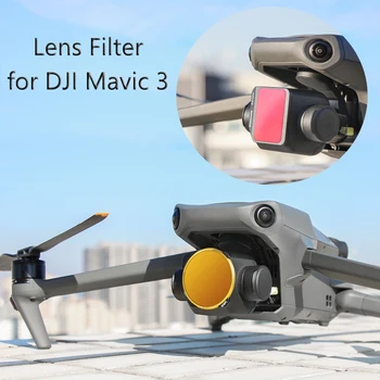  Mavic 3 Lens Filtre Kamera Profesyonel Filtreler MCUV ND PL CPL Ayarlanabilir Polarize filtre seti DJI Mavic 3 Drone Aksesuarları
