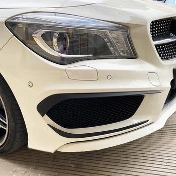  Mercedes Benz CLA Sınıfı için C117 CLA200 260 CLA45 2013-2015 AMG Ön Tampon Çamurluk Çıkartmalar ayar kapağı Aksesuarları Araba Styling
