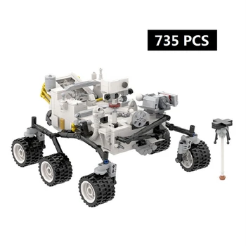  MOC Kozmik Güneş Sistemi Mars Rover Havacılık Fırlatma Roket Bilimsel Algılama Antik Mars Çocuk Doğum Günü Hediyeleri Oyuncaklar Çocuklar