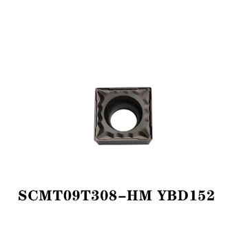  Orijinal CT SCMT09T308-HM YBD152 SCMT 09T308 İşleme Dökme Demir Döküm Çelik CNC Torna Kesici utensili tornio Karbür İnsert