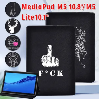  PU Deri Tablet Kılıf Huawei MediaPad için M5 Lite 10.1