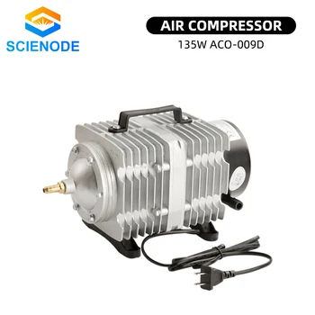  Scienode 135W 220V 50Hz hava kompresörü Elektrik Manyetik hava pompası için CO2 Lazer Oyma Kesme makinesi ACO-009D
