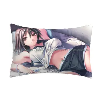  Seksi Anime Kız Bir Yatakta Dinleniyor Yastık Kılıfı 20x30 50 * 75 Kanepe Yatak Odası Pennsylvania Bell Liberty Philadelphia Pittsburgh