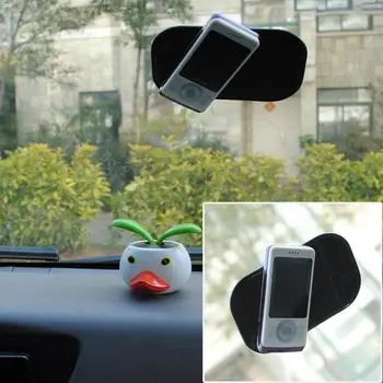  Silikon Kaymaz Kaymaz Mat Araba Dashboard Yapışkan Ped Montaj Tutucu cep telefonu Araç GPS Tutucu İç Aksesuarları