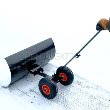  Tekerlekli kar küreği Yapay Kar Temizleme kar küreği Kar Temizleme Araçları Paslanmaz Çelik Galvaniz sac Yol Temizleme Araçları