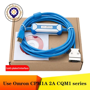  USB-CIF02 Gpld kaplama Programlama Kablosu İçin Uygun Omron PLC Haberleşme CPM1 CPM1A / 2A CQM1 C200HS C200HX / HG / HE Data