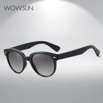  WOWSUN Kadın Dikdörtgen Güneş Gözlüğü Lüks Marka Tasarımcı Moda Gözlük UV400 Shades Erkekler Kare güneş gözlüğü Gafas De Sol