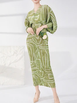  XITAO Pilili rahat elbise Kadın Kore 2022 Kış Yeni Varış Kişilik Moda Gevşek V Yaka Batwing Kollu Elbise ZY8298