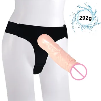  Yapay penis strapon yapay penis kadınlar için seks oyuncakları penis üzerinde kayış ayarlanabilir kemer gizli paket seks oyunu erotik ürünler