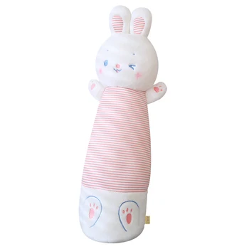  Yeni Dev Uzun Lolita Bunny Dolması Sarılmak Pembe Tavşan Kız Şekerleme Uyku Atmak Yastık Minder noel hediyesi