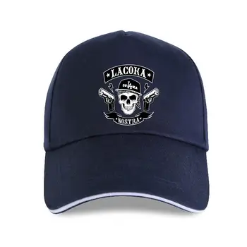  yeni kap şapka Tasarım La Coka Nostra Erkek Mc Ny Beyzbol Şapkası Xx Büyük Siyah Rockabilia