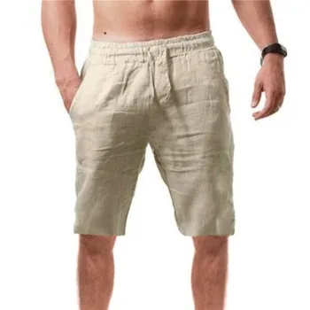  Yeni Yaz erkek Gevşek Polyester Nefes Beş noktalı Pantolon Rahat Ve Şık erkek Şort koşu pantolonları