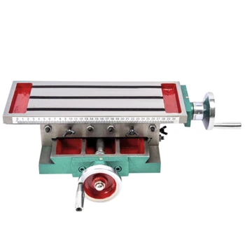  Yüksek Hassasiyetli Geliştirilmiş Çapraz Kayma Tablosu Delme Freze Makinesi için Çapraz Kayma Tablosu 450 * 170 (Cetvelli)
